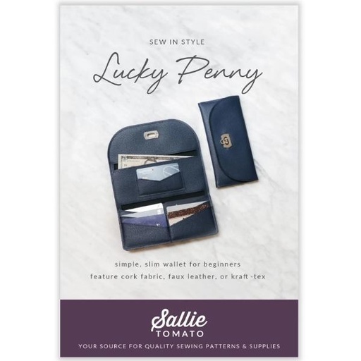 [STO-LST-115] Lucky Penny Wallet Pattern From Sallie Tomato 