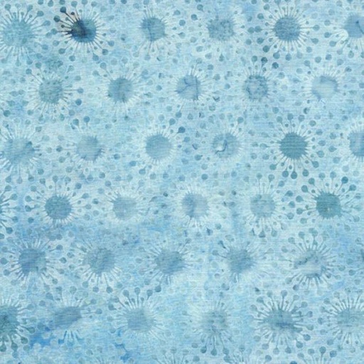 [IB-12232-0510] Heavy Metal Batik Circle Blue from Island Batik