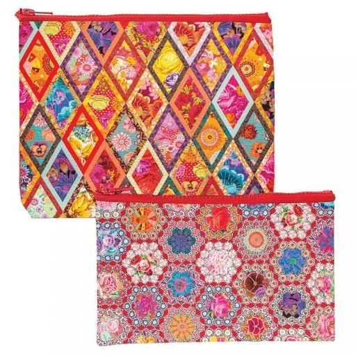 [CTP-20482] Fabulous Florals Eco Pouch Set By Kaffe Fassett