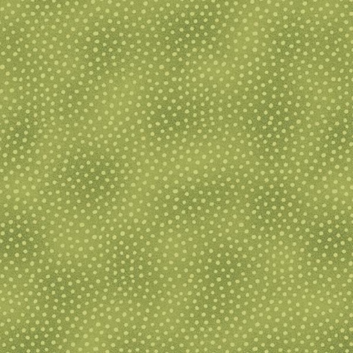 [BEN-17068-44] Star Of Wonder, Star Of Light Dots Green By Nancy Halvorsen For Benartex