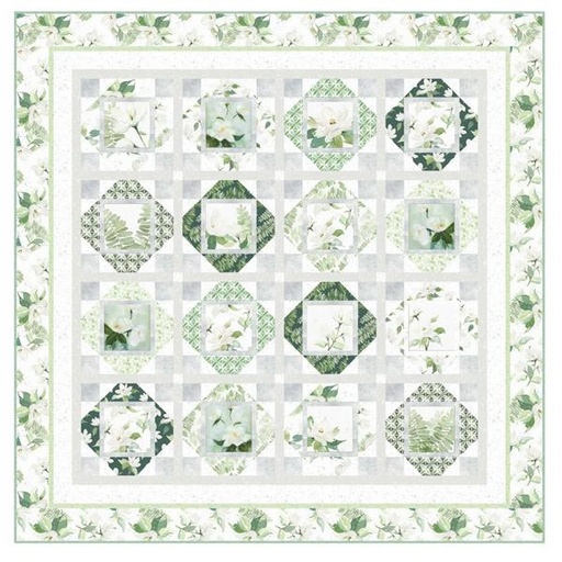 [PP-Sweet MagnoliaKit] Sweet Magnolia Quilt Kit From P&B