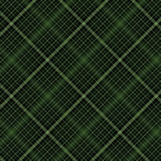 [BEN-13465-45] Winter In The Pines Festive Dark Pine By Jackie Robinson For Benartex