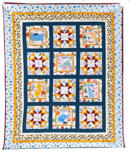[PP-HeyNeighborQuilt] Hey Neighbor All Mid Atlantic Shop Hop Quilt