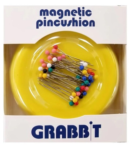 [PD60-GB-YLLW] Grabbit Magnetic Pin Cushion Yellow