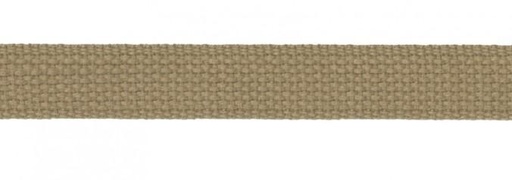 [COTW1-TAN] Cotton Webbing Tan 1In