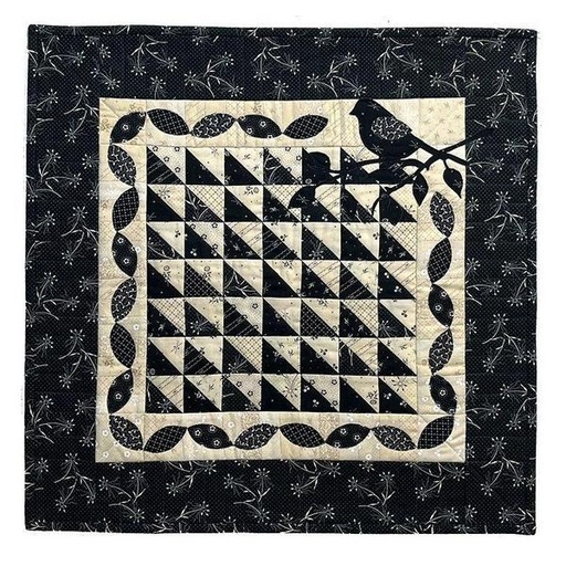 [PP-BlackBirdsNestKit] Blackbird'S Nest Mini Quilt Kit From Moda