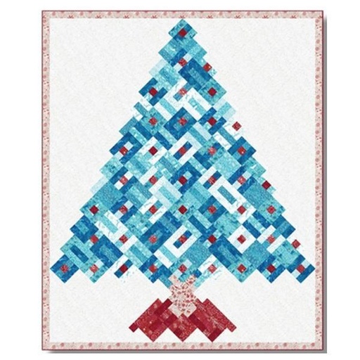 [PP-LightingTreeKit] Lighting The Tree Quilt Kit From Island Batik