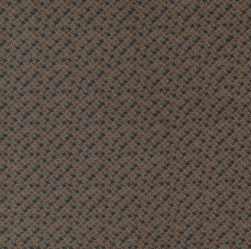 [MOD-49274-13F] Farmhouse Flannels Seedy Cocoa from Moda