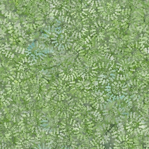 [WP-22280-754] Mystic Vineyard Batik Spiral Vines Light Green from Wilmington Prints