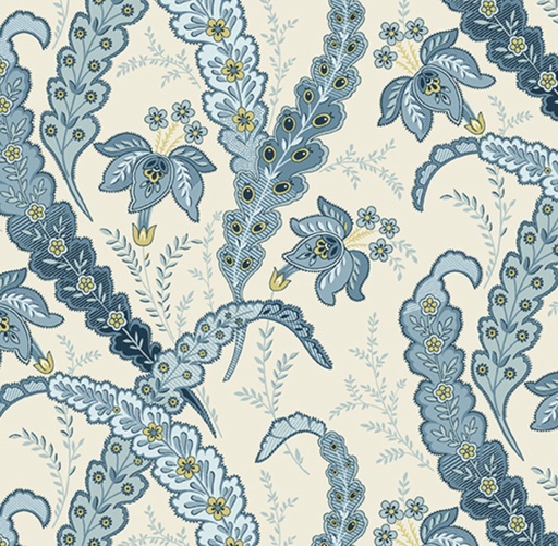 [AND-1164-L] Beach House Ribbon Glass Linen by Edyta Sitar or Laundry Basket Quilts for Andover Fabrics