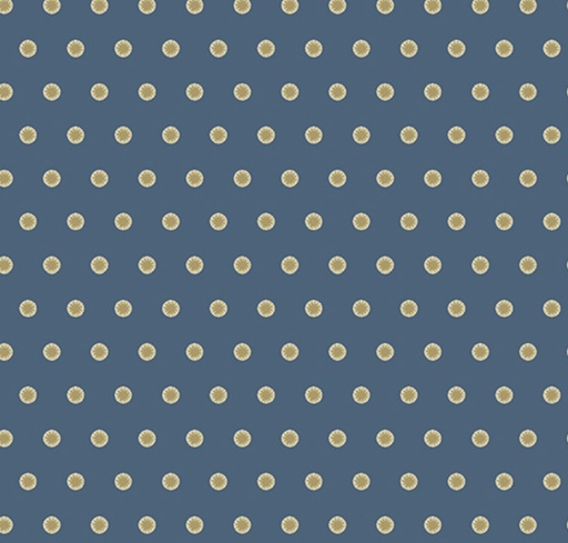 [AND-1176-B] Beach House Sand Dollar Adriatic by Edyta Sitar of Laundry Basket Quilts for Andover Fabrics