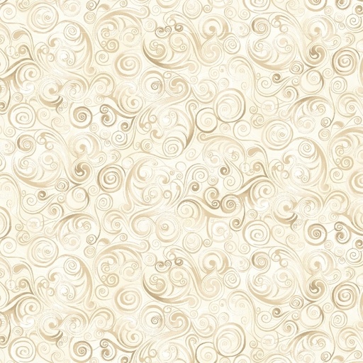 [TTR-3096-CRM] Sonata Swirls on Music Notes Cream from Timeless Treasures Fabrics