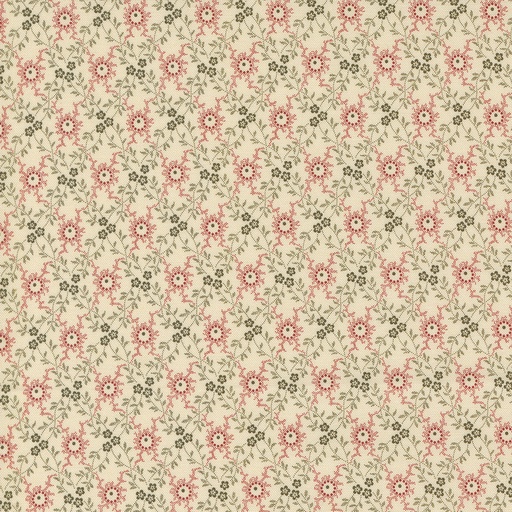 [MOD-31687-11] Lydias Lace London Grace Crimson from Moda