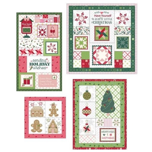 [PP-AQuiltyLittleChri] A Quilty Little Christmas Fabric Kit