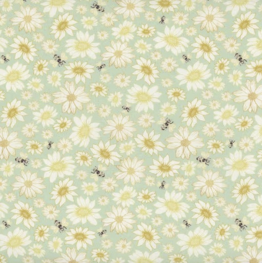 [TTR-3046-SAGE] Home Sweet Home Tossed Flowers from Timeless Treasures