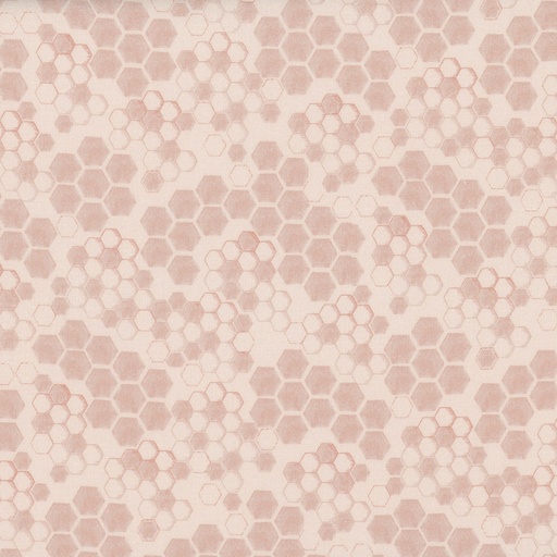 [TTR-3048-PINK] Home Sweet Home Honeycomb Pink from Timeless Treasures