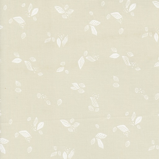 [MOD-45607-31] Folk Lore Leaf Twirl Eggshell White from Moda