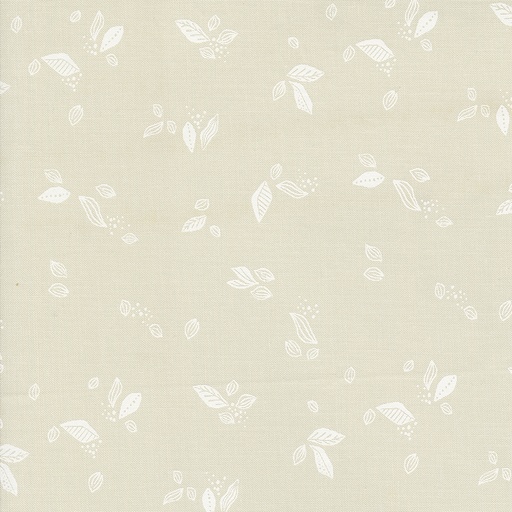[MOD-45607-31] Folk Lore Leaf Twirl Eggshell White from Moda