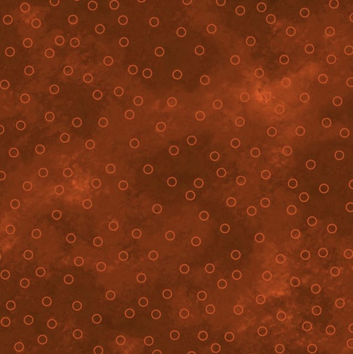 [PB-5358-I] Jewel Orange and Black Circles