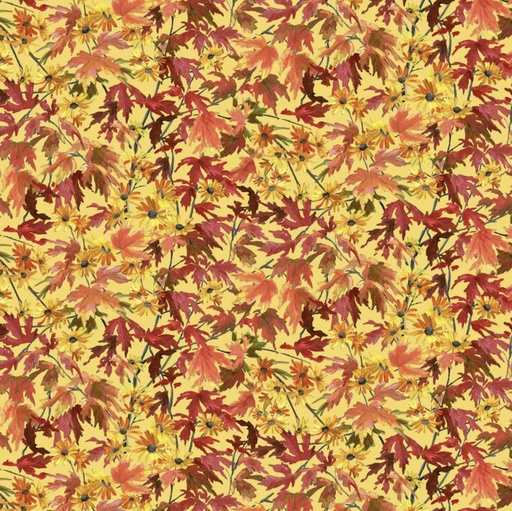 [PB-5580-Y] Autumn Retreat Leaves Yellow from P&B