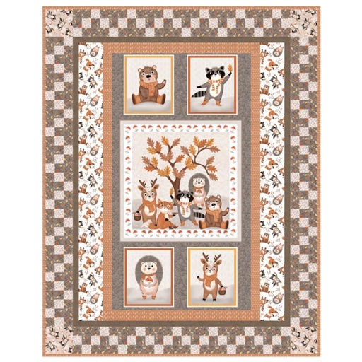 [PP-FallFriendsQuilt] Fall Friends Quilt Kit