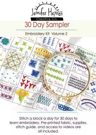 [KT-8008] 30 Day Sampler Embroidery Volume 2