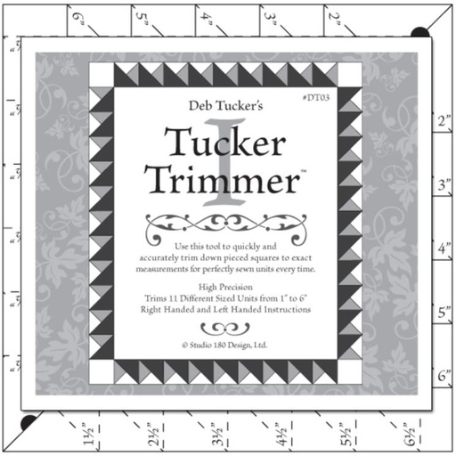[DT-03] Deb Tucker's Tucker Trimmer 7" x 7" from Studio 180 Design