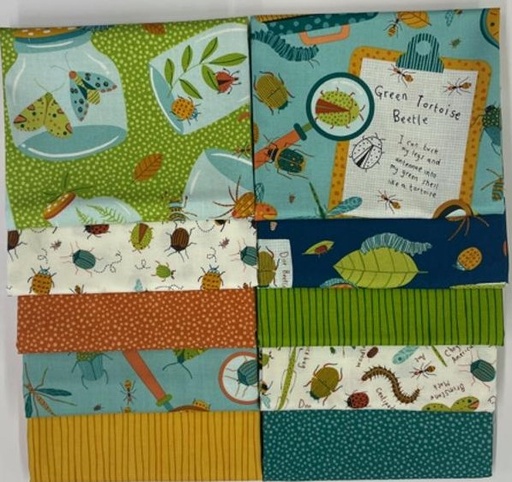 [PP-BugCollectorFQB] Backyard Bug Collector Fat Quarter Bundle from Northcott