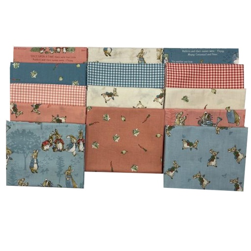 [PP-PeterFQB] Peter Rabbit Fat Quarter Bundle