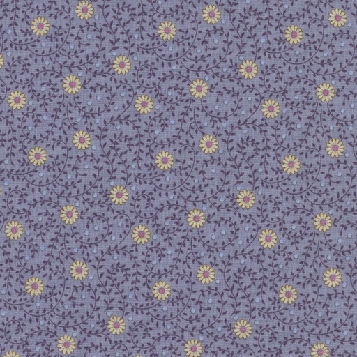 [TIL-100573-V15] Sanctuary Daisydream Pitch Blue by Tone Finnanger for Tilda Fabrics