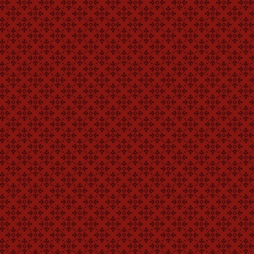 [MB-170874-RED] Strawberry Emery Four Squared Red by Pam Buda for Marcus Fabrics