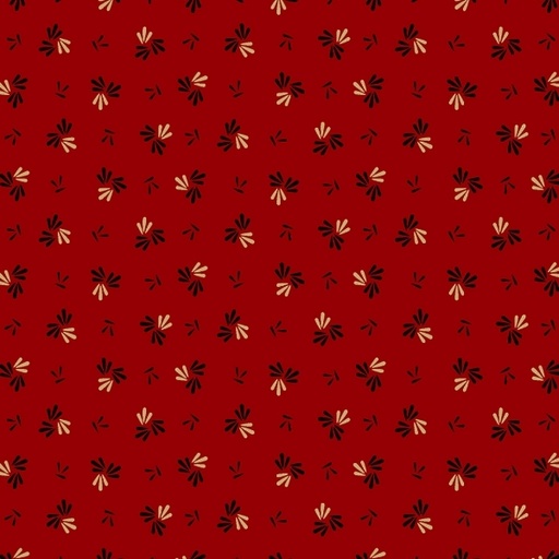 [MB-170872-RED] Strawberry Emery Petal Pusher Red by Pam Buda for Marcus Fabrics