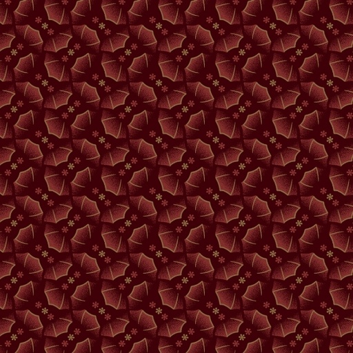 [MB-170866-WINE] Strawberry Emery Burst Wine by Pam Buda for Marcus Fabrics