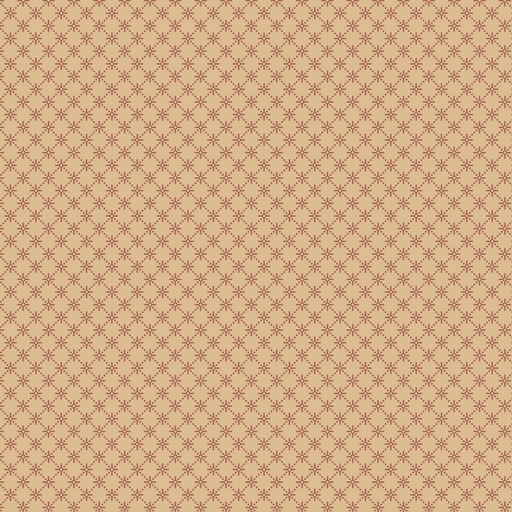 [MB-170873-TAN] Strawberry Emery Berry Grid Tan by Pam Buda for Marcus Fabrics