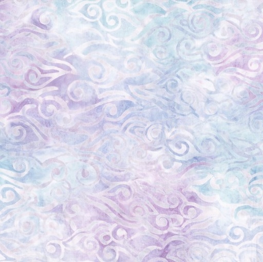 [WP-22283-134] Violet Crush Swirly Waves Cream and Pink from Wilmington Prints