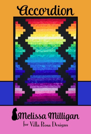 [VRD-MM-049] Accordion Pattern by Melissa Milligan for Villa Rosa Designs