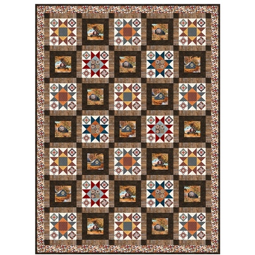 [PP-LancasterTrailKit] Lancaster Trail Quilt  Kit