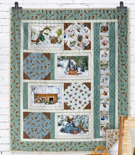 [PP-SecretLifeSquirre] The Secret Life of Squirrels Quilt Kit