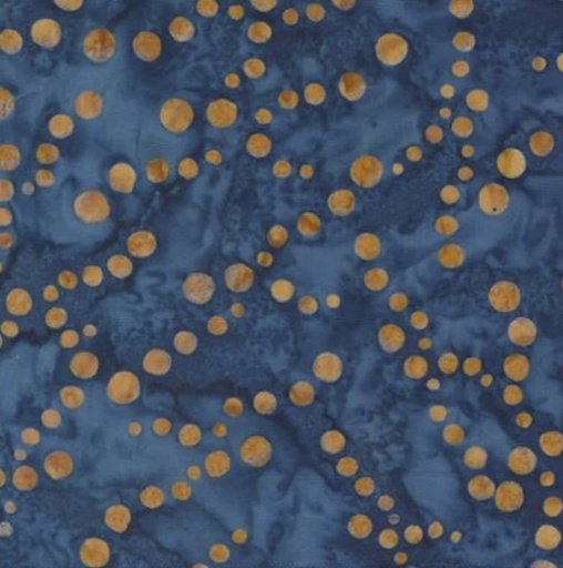 [MOD-4367-17] Blue Ridge Batiks Large Dots Navy from Moda Fabrics