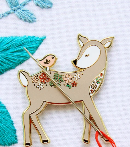 [FLT-FD-NM] Floral Deer Needle Minder from Flamingo Toes