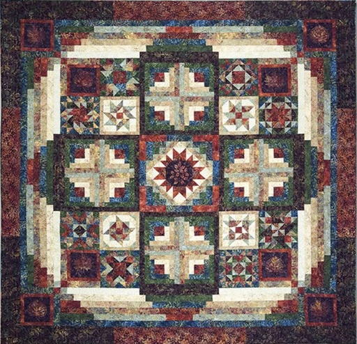 [PP-ForestFloorQuilt] Forest Floor Quilt  Kit