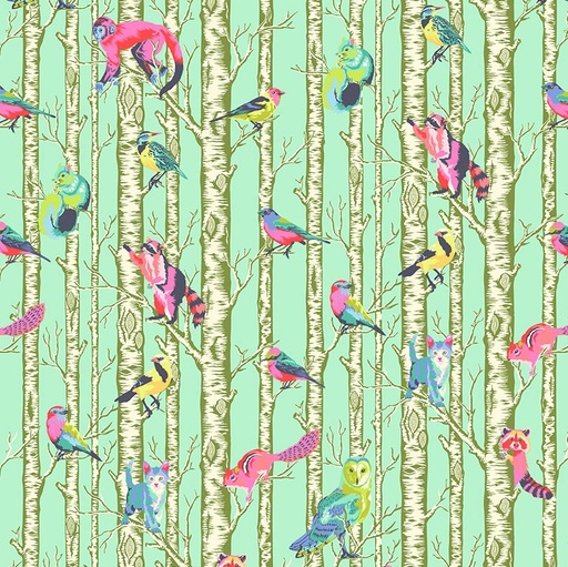 [FR-PWTP245-ENCH] Full Moon Forest II Family Tree Enchanted by Tula Pink for Free Spirit Fabrics