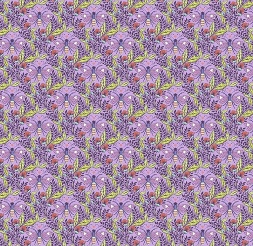 [FR-PWTP248-BLSM] Full Moon Forest II Shake Your Honey Maker Blossom by Tula Pink for Freespirit