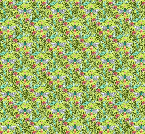 [FR-PWTP248-ENCHN] Full Moon Forest II Shake Your Honey Maker Enchanted by Tula Pink for Free Spirit Fabrics