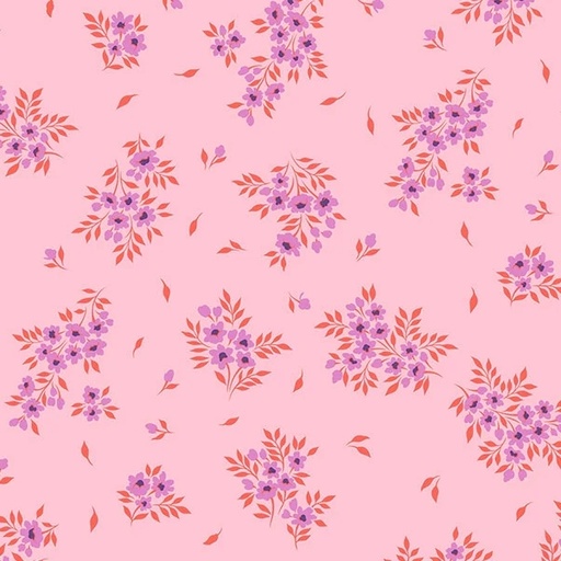 [FR-PWTP253-PNKLEM] Tula Pink True Colors What a Ditz Pink Lemonade by Tula Pink for Freespirit