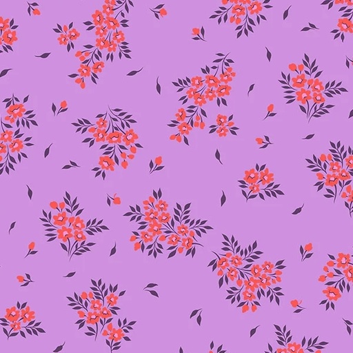 [FR-PWTP253-HELIO] Tula Pink True Colors What a Ditz Heliotrope by Tula Pink for Freespirit