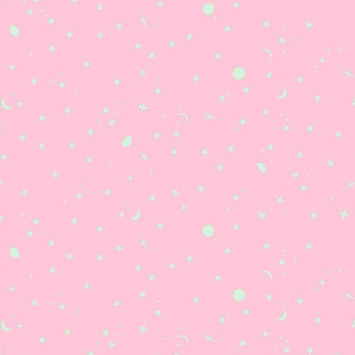 [FR-PWTP254-PGLT] Tula Pink True Colors Space Sprinkles Piglet by Tula Pink for Freespirit