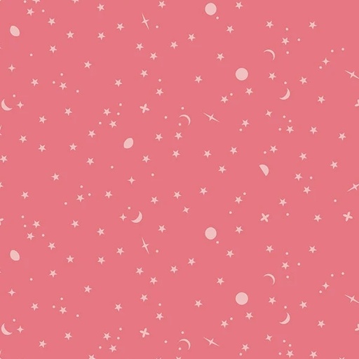 [FR-PWTP254-SNBRN] Tula Pink True Colors Space Sprinkles Sunburn by Tula Pink for Freespirit