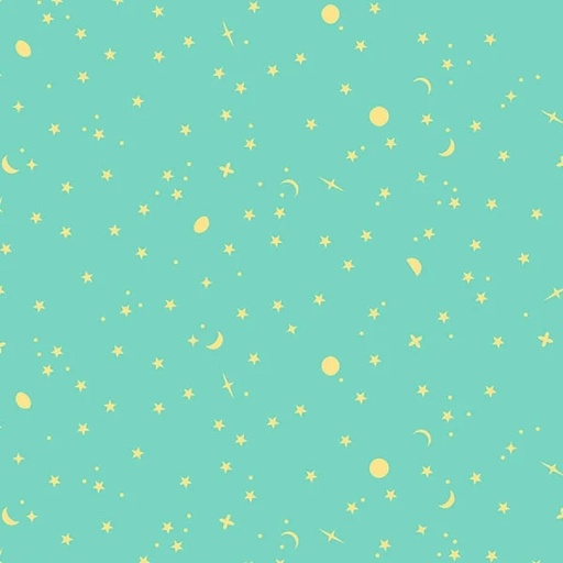 [FR-PWTP254-SEAGLS] Tula Pink True Colors Space Sprinkles Seaglass by Tula Pink for Freespirit