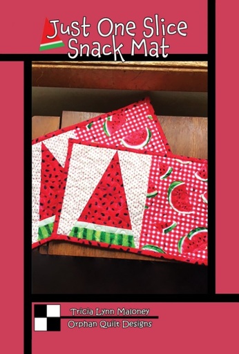 [VRD-OQ-099] Just One Slice Snack Mat Pattern by Tricia Lynn Maloney for Villa Rosa Designs